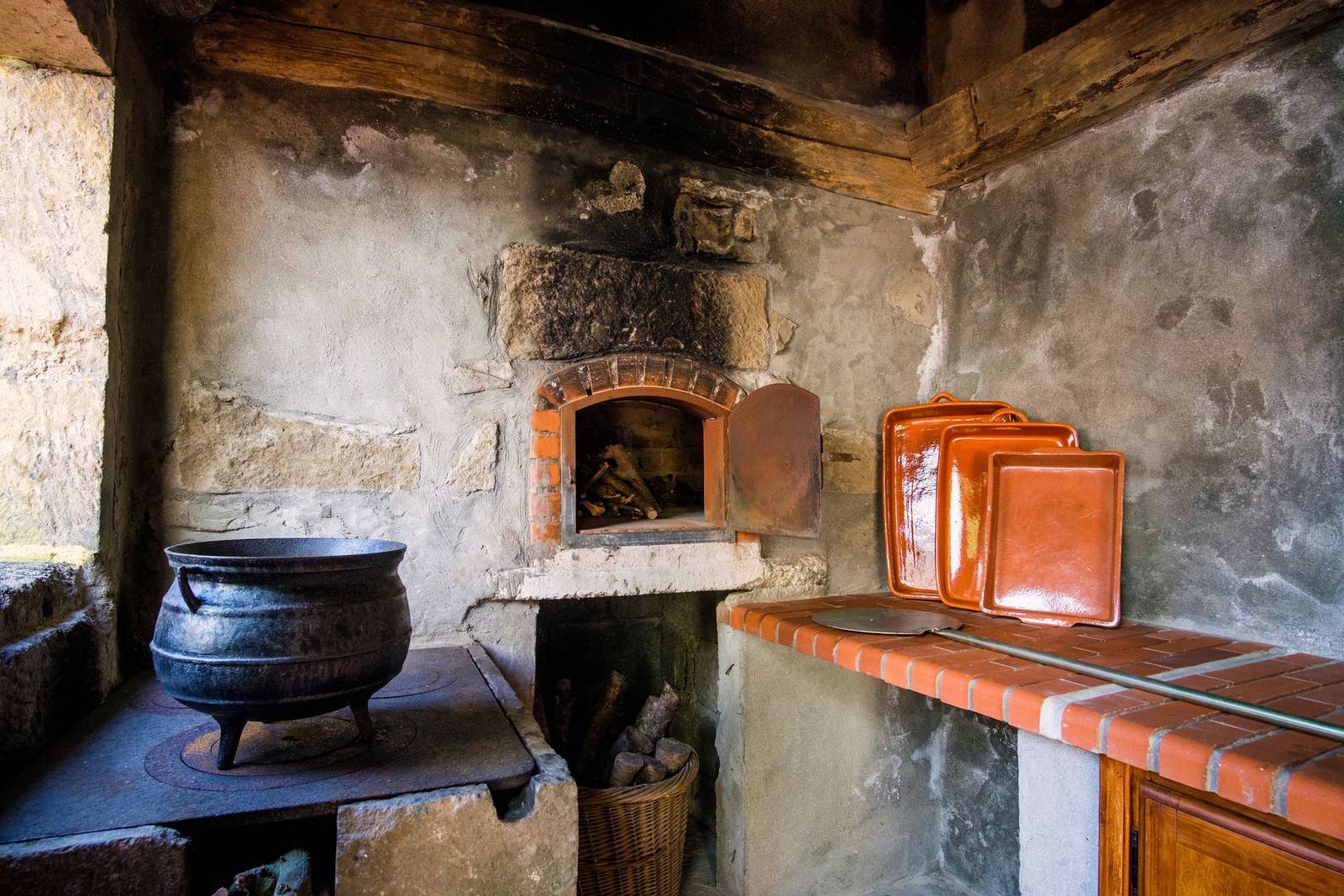 Forno a lenha tradicional